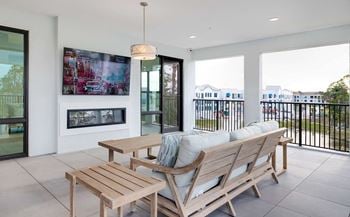 Rooftop deck